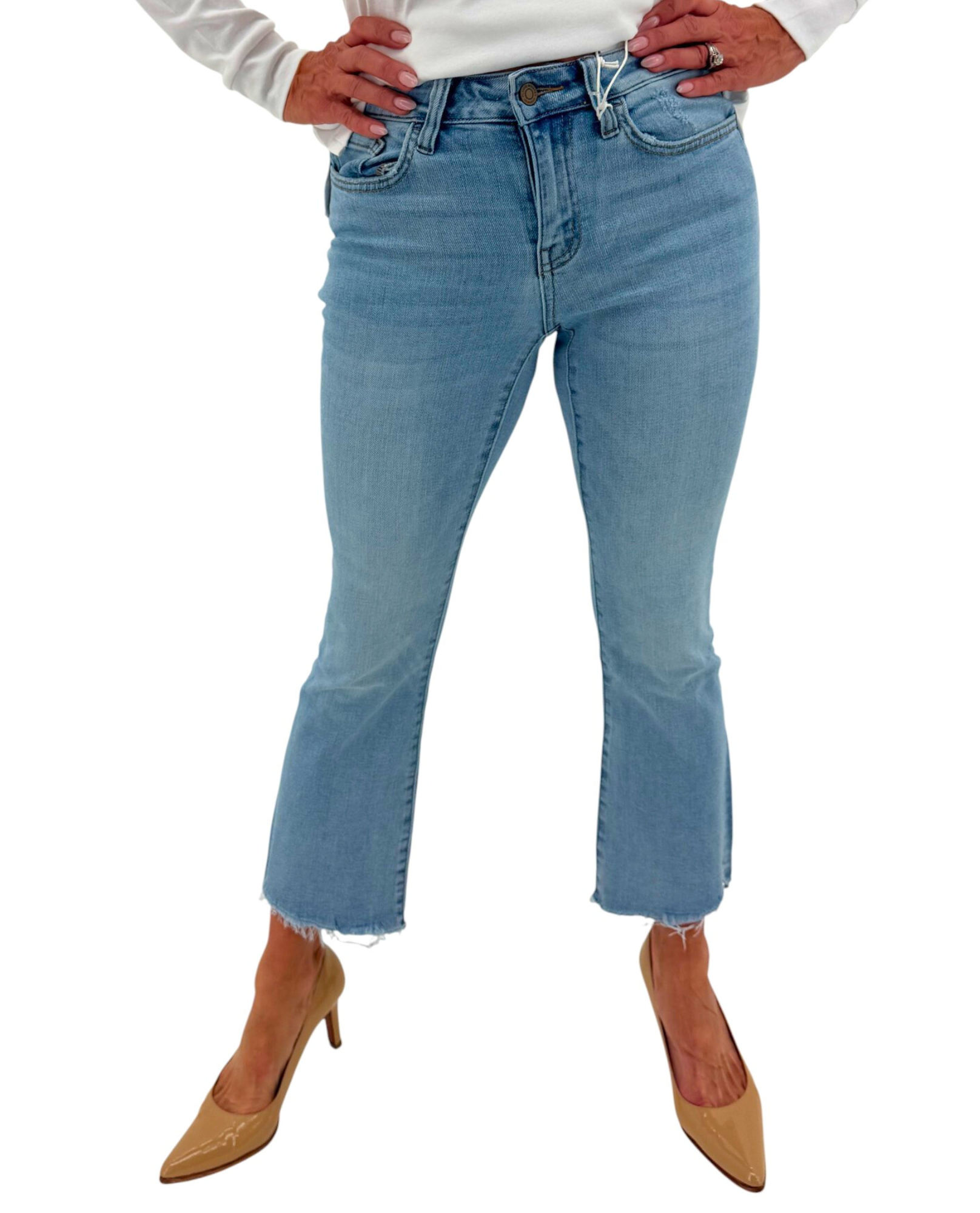 FLYING MONKEY MID RISE CROP F5202L